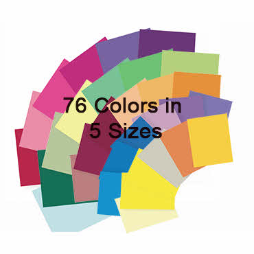 Gift Wrapping Tissue Paper: 20" x 30" - 480 Pk  -  76 Colors!