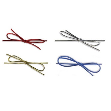 Metallic Ribbon Stretch Loops