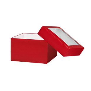 Red Deluxe Gourmet Gift Boxes - 4 Sizes 