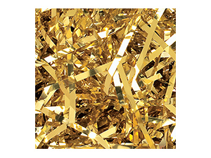 Mylar Shred: 5 Lb Ctn - Gold