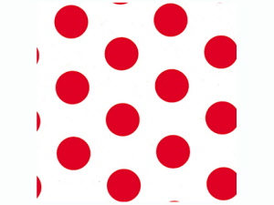 pi-gift wrap-tissue-paper_prints-large-red-dots-on-white